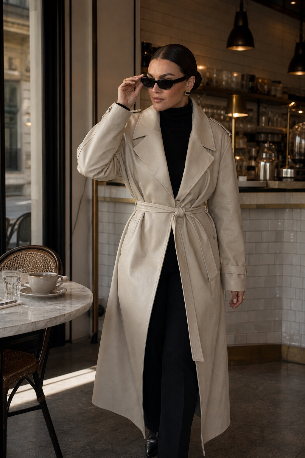Café Minimalist Paris · The Arrival example