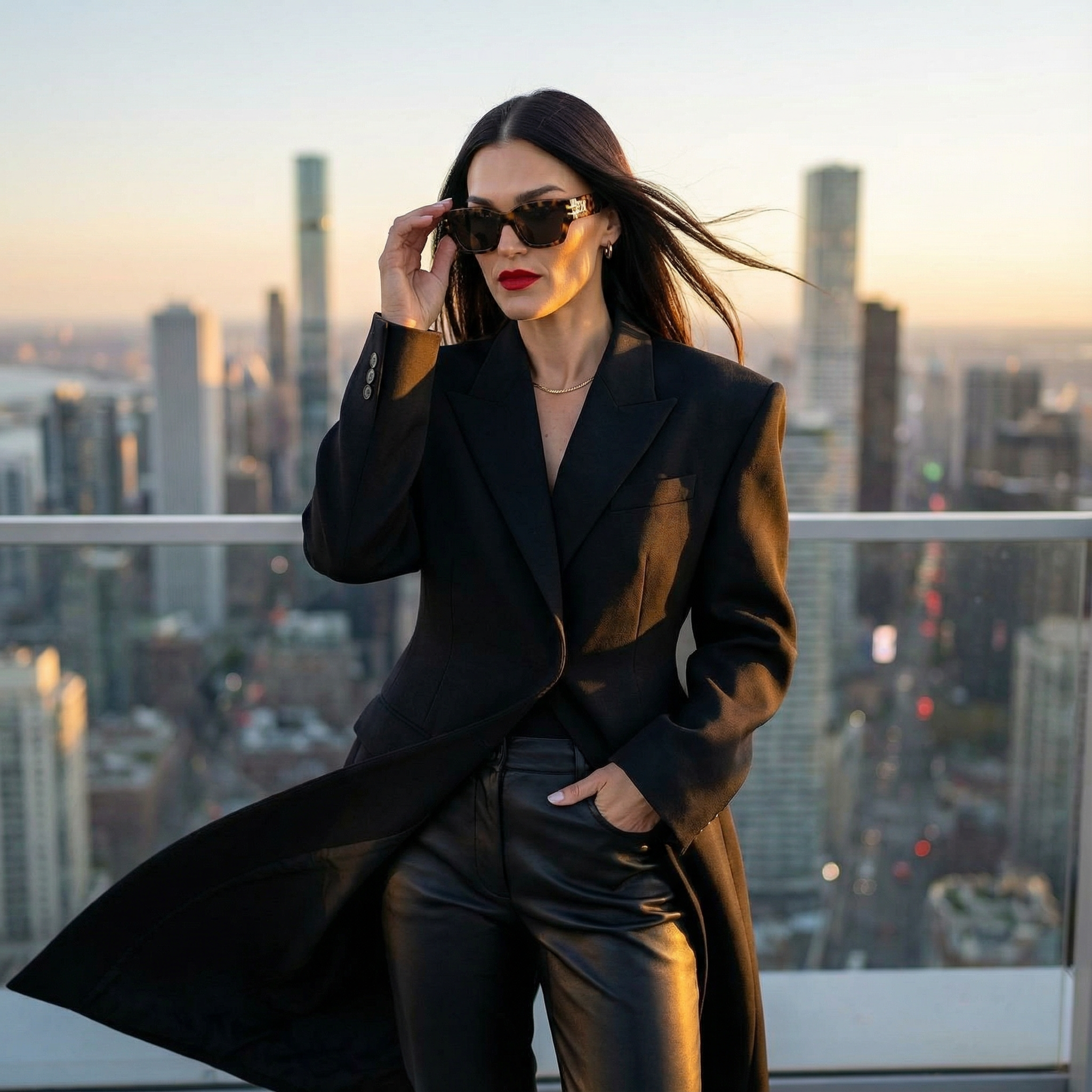 Rooftop Drama Editorial