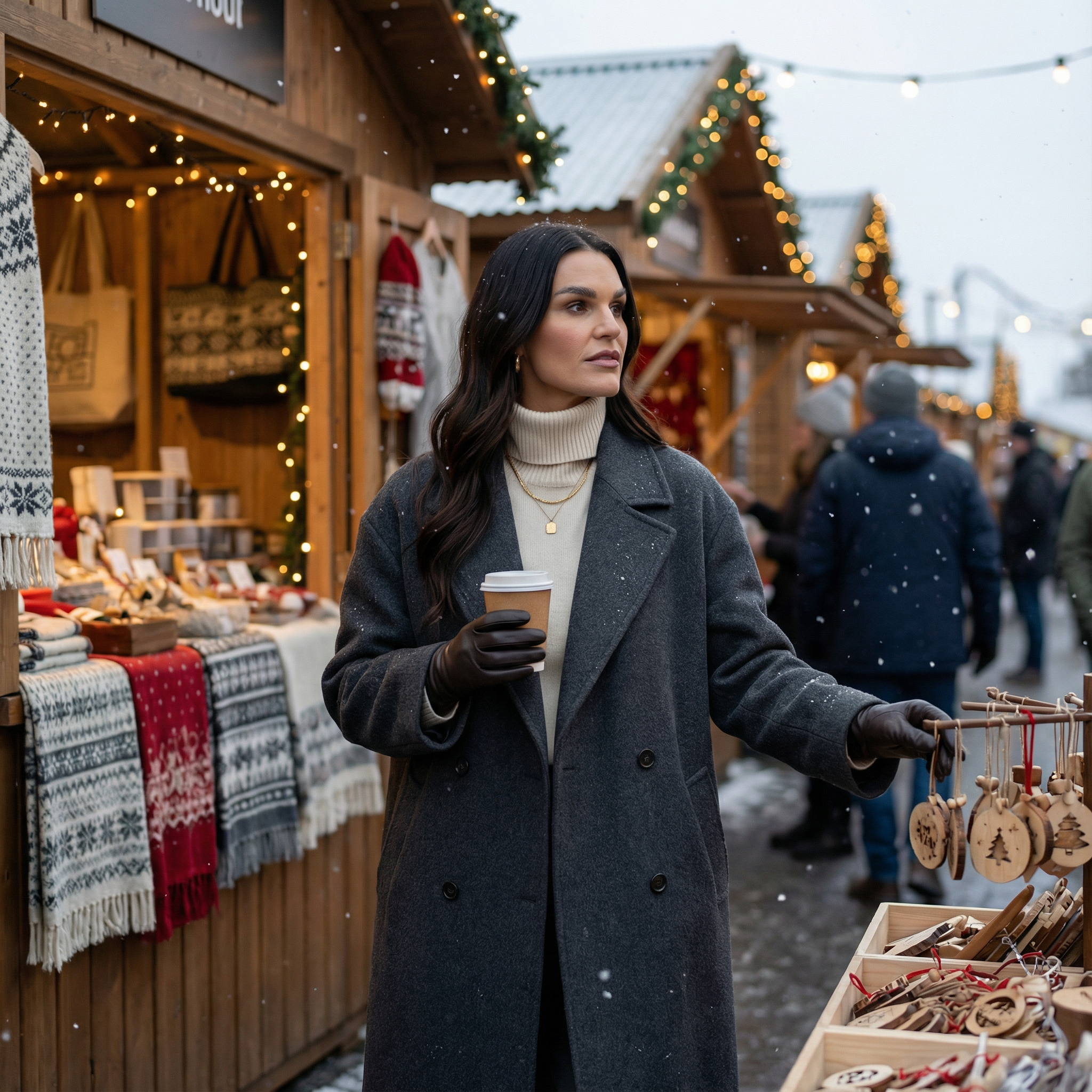 Festive Nordic Market Stroll