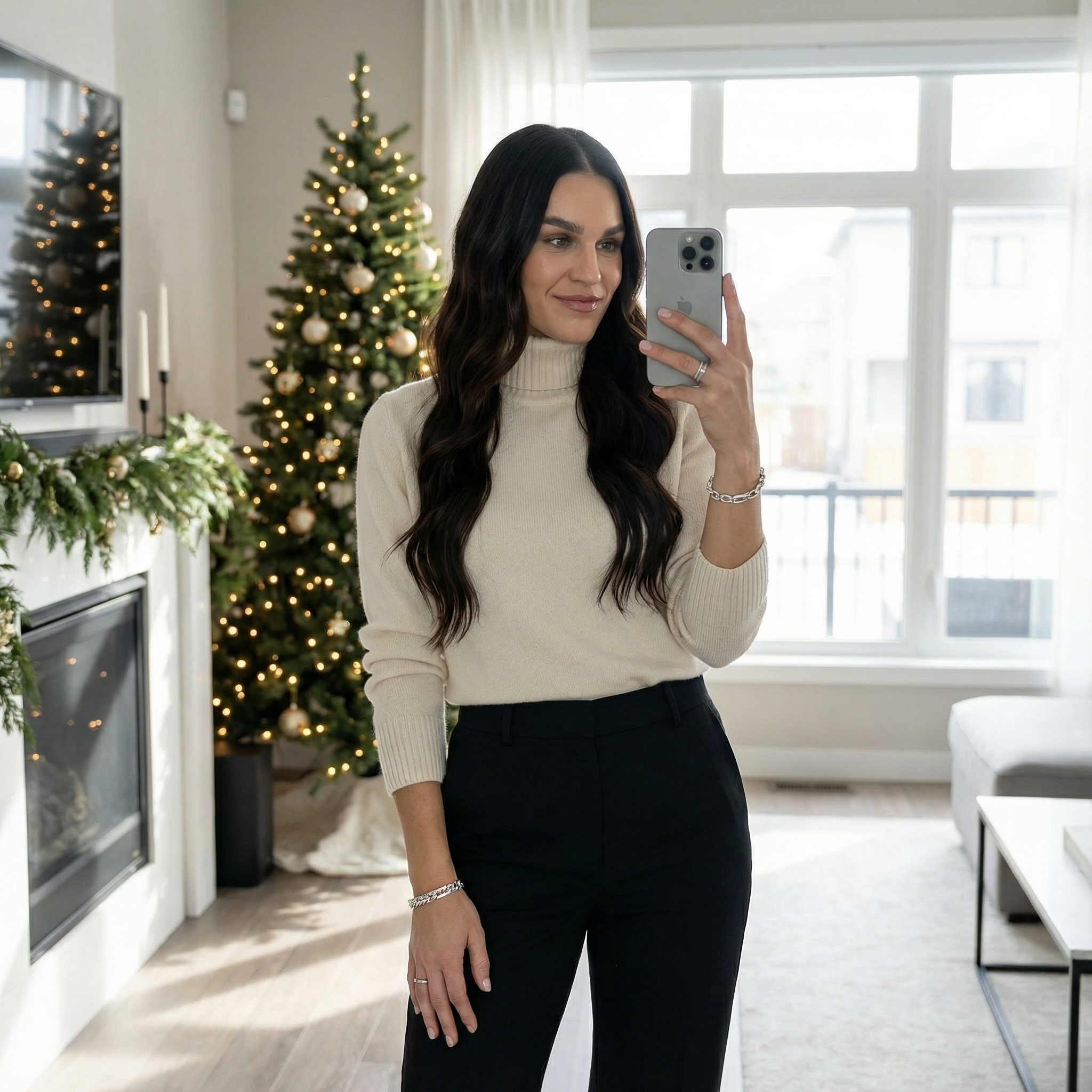 Christmas Eve Cake Assembly